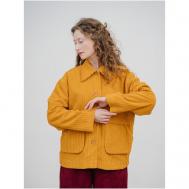 Куртка  , размер S (42-44), оранжевый Модный дом Виктории Тишиной