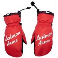 Варежки , размер L, красный Salmon Arms