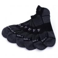 Мужские носки , размер 39-42, черный Sof Sole