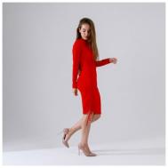 Платье , размер 44, красный SL Russian Brand