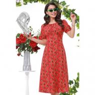 Платье , размер 44, красный DSTrend