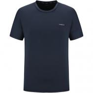 Беговая футболка , силуэт прямой, влагоотводящий материал, размер XL, голубой TOREAD