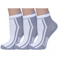 Женские носки , размер 23, серый Смоленская Чулочная Фабрика