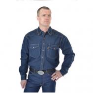 Рубашка , размер S, синий Montana
