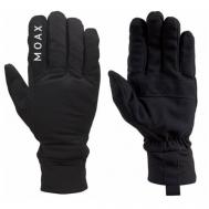 Перчатки , с утеплением, размер 7, черный MOAXSPORT