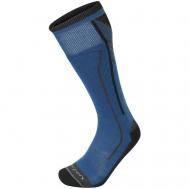 Носки , плоские швы, размер M, синий Lorpen