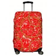 Чехол для чемодана , размер M, красный LeJoy