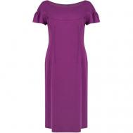 Платье , повседневное, прилегающее, размер 44, фиолетовый Alberta Ferretti