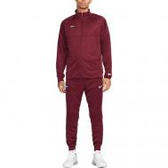 Костюм , олимпийка и брюки, карманы, размер XS, бордовый Nike