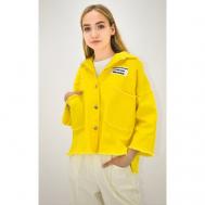 Джинсовая куртка  , размер One size (42-48), желтый TANGO PLUS
