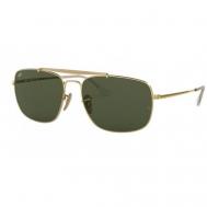 Солнцезащитные очки , квадратные, оправа: металл, с защитой от УФ, для мужчин, зеленый Ray-Ban