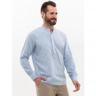 Рубашка , размер XL, голубой Giesto