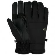 Перчатки , регулируемые манжеты, с утеплением, размер M, черный Terror