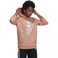 Толстовка , размер XS, розовый Adidas