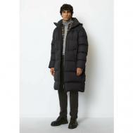 куртка , демисезон/зима, силуэт прямой, капюшон, размер XL, черный Marc O'Polo