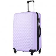 Чемодан , ABS-пластик, фиолетовый L'Case
