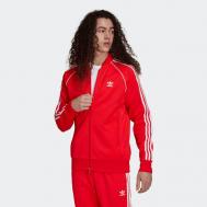 Олимпийка , силуэт прямой, размер S, красный Adidas