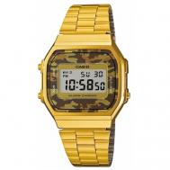 Наручные часы  Vintage A-168WEGC-5E, золотой, желтый Casio