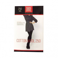 Колготки   Cotton Wool, 250 den, размер 3, черный Dane