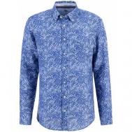Рубашка , размер M, синий FYNCH-HATTON