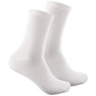 Носки , 6 пар, размер 41-47, белый Весёлый носочник