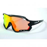 Солнцезащитные очки , прямоугольные, спортивные, устойчивые к появлению царапин, поляризационные, с защитой от УФ, черный OUTWIND