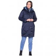 куртка   зимняя, водонепроницаемая, ветрозащитная, размер 38(48RU), синий Maritta