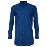 Рубашка , размер 46/S/170-178/39 ворот, синий Imperator