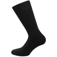 Мужские носки , 1 пара, классические, размер 42/43, черный Lui