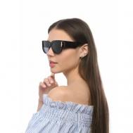 Солнцезащитные очки  RM8444, кошачий глаз, оправа: пластик, поляризационные, для женщин, черный Roberto Marco