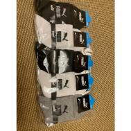 Мужские носки , 10 пар, размер 41-47, белый, черный SD
