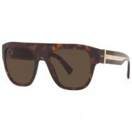 Солнцезащитные очки , квадратные, оправа: пластик, для женщин, коричневый Dolce&Gabbana