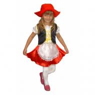 Карнавальный костюм Красной шапочки детский для девочки Elite CLASSIC
