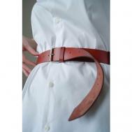 Ремень , для женщин, размер S/M, длина 96 см., коричневый Rada Leather