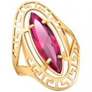 Кольцо, красное золото, 585 проба, фианит, размер 19.5, золотой, красный Atoll