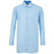 Рубашка , размер 46/S/178-186, голубой Imperator