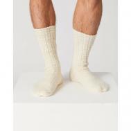 Мужские носки , размер 37-39, белый Wool-Art