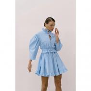 Платье , размер M/L, голубой Sashaskvo