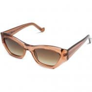 Солнцезащитные очки , кошачий глаз, оправа: пластик, градиентные, для женщин, коричневый EIGENGRAU