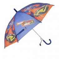 Зонт-трость , механика, купол 76 см., мини-зонт, синий Играем вместе