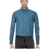 Рубашка , размер 58/XXL/178-186, синий Imperator