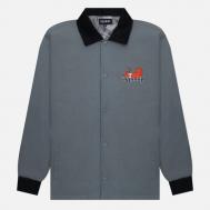 Куртка-рубашка  демисезонная, силуэт прямой, размер XL, серый RIPNDIP