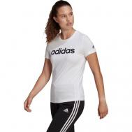 Футболка , силуэт прямой, размер S INT, белый Adidas