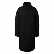 куртка  , демисезон/зима, силуэт прямой, карманы, без капюшона, размер S, черный Q/S by s.Oliver