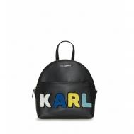 Рюкзак  104947, внутренний карман, регулируемый ремень, черный Karl Lagerfeld