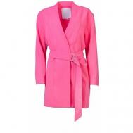 Пальто   демисезонное, средней длины, размер 44, розовый InWear