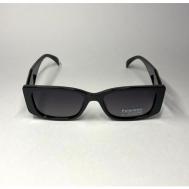 Солнцезащитные очки , квадратные, оправа: пластик, спортивные, с защитой от УФ, поляризационные, черный Matino