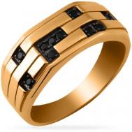 Кольцо SANIS, красное золото, 585 проба, фианит, размер 19.5, красный, золотой Санис