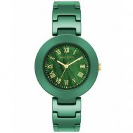 Наручные часы  Часы  4036GMGN с гарантией, золотой, зеленый Anne Klein