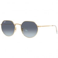 Солнцезащитные очки   RB 3565 001/86, золотой, серый Ray-Ban
